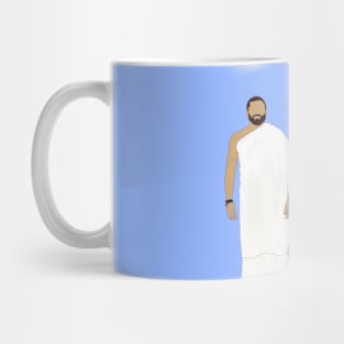 Men & Women in Hajj Hand Drawn Mug